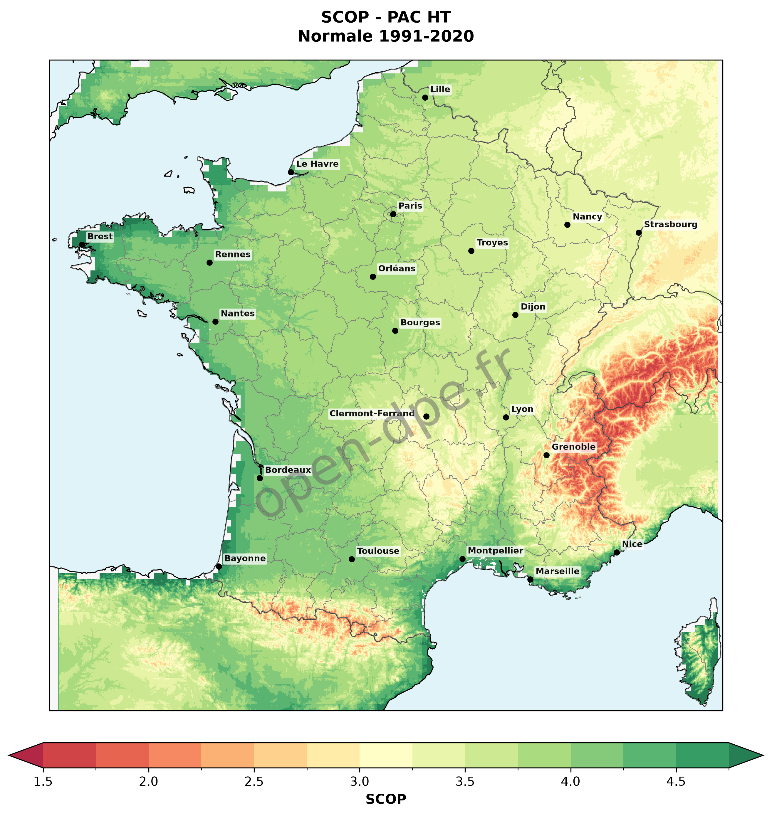 SCOP haute résolution